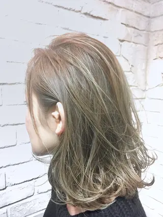 ミディアム AMNESIA たまプラーザ所属・Topstylist 大図 遥輝のヘアスタイル