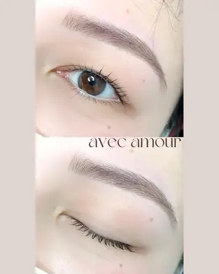 アイブロウ JR豊田駅🫧 avec amourのネイルデザイン