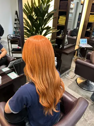 ロング カラー 坂本奈都美 🎀のヘアスタイル