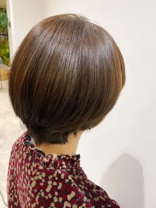 ショート タナカ レイヤのヘアスタイル