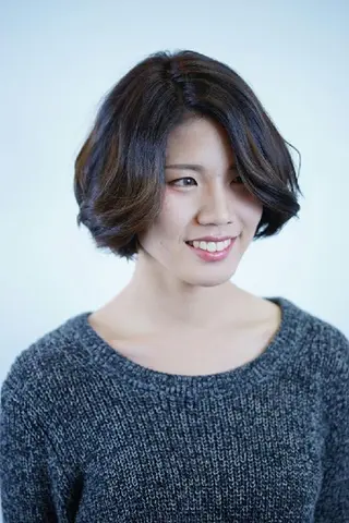パーマ ミディアム 木村 昇のヘアスタイル