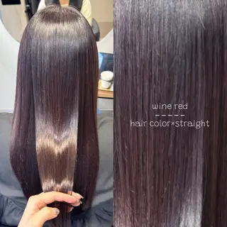 セミロング カラー CLUTCHmuk. AIRI／完全個室のヘアスタイル