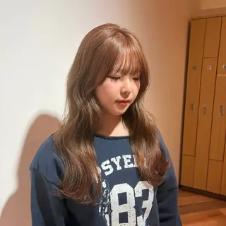 ロング カラー Yamada Ami🪐のヘアスタイル