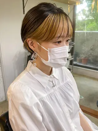 ショート カラー 栄・伏見 JOULE'Sのヘアスタイル