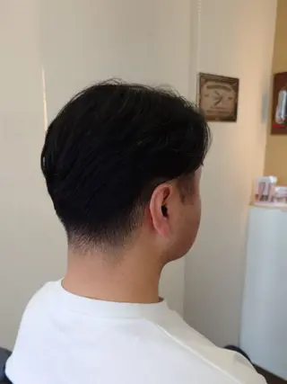 ミディアム ヘアーサロンカズミ所属・たけと/フェード モデル募集中のヘアスタイル