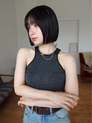 ショート ハイトーン/ネイル カナコ🫧のヘアスタイル