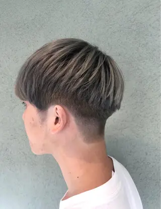 ショート カラー メンズ HIROKI ” stylistのヘアスタイル