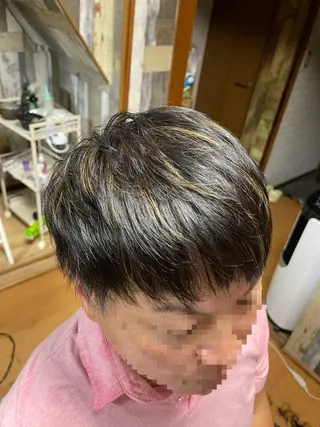 カラー メンズ spaski所属・メンズ特化型/永井 友貴のヘアスタイル