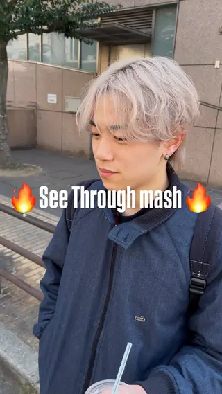 メンズ 【メンズパーマ専門】 質感職人/牧野成瀬のヘアスタイル