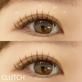 マツエク・マツパ CLUTCH ナカムラサユリのマツエク・マツパデザイン