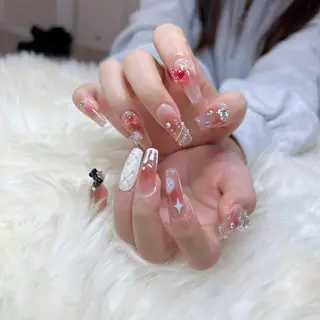 ロング 💜MIYA nail川崎店のネイルデザイン