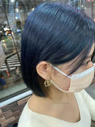 ショート カラー 全店売上No.1🏆 ✨深江裕稀のヘアスタイル