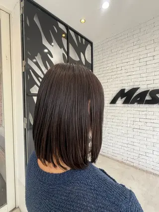 カラー いしはま ななかのヘアスタイル