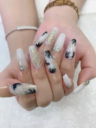 ミディアム JNA認定講師🌸 RIEのネイルデザイン