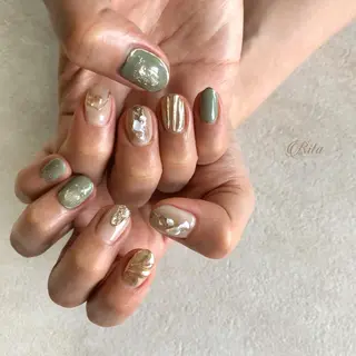 ネイル Rio 𓍼のネイルデザイン