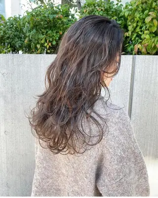 ミディアム 似合わせカット 小林愛奈のヘアスタイル
