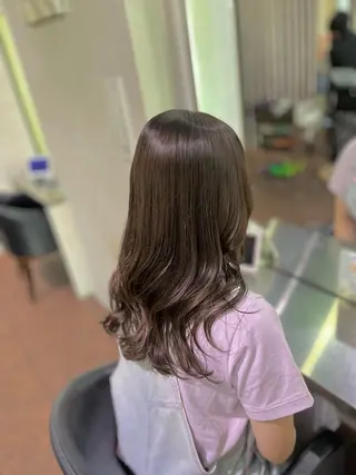 カラー 都築 明日香のヘアスタイル