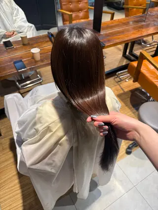 ロング パーマ 💞艶カラー/ ブリーチ💞ユウカのヘアスタイル