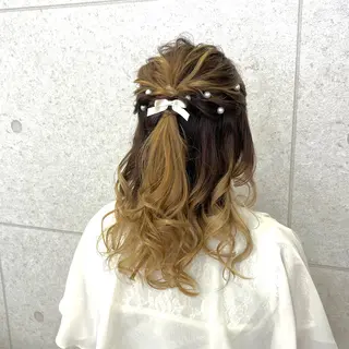 ヘアアレンジ インナーカラー♡ Nanakoのヘアスタイル