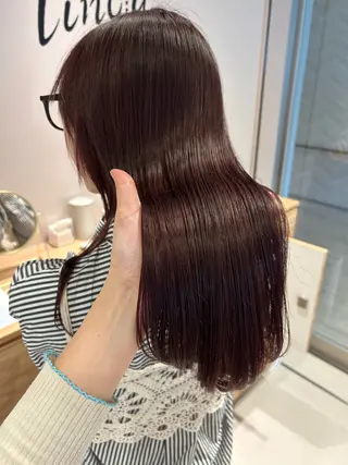 ロング カラー Luca lino:a所属・棚澤 風夏のヘアスタイル