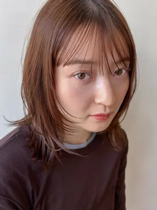ミディアム ボブ/ミディアム 親しみやすさ/さくらのヘアスタイル