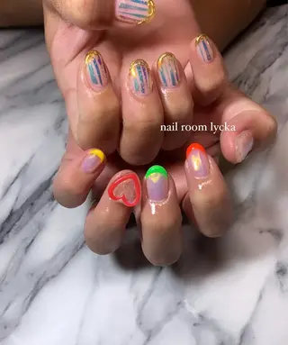 ネイル ﾈｲﾙﾙｰﾑﾘｯｶ 𝐦𝐚𝐲𝐮のネイルデザイン