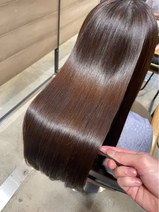 セミロング 髪質改善/韓国風 恵比寿/Renのヘアスタイル