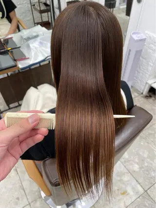 ロング メンズパーマ 特化中澤のヘアスタイル