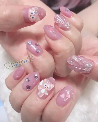 ネイル まるみ ♡のネイルデザイン