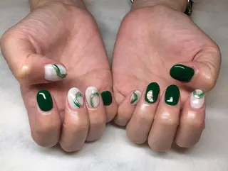 ネイル いちじゅう あおいのネイルデザイン