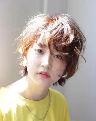 ショート M.SLASH自由が丘所属・【くせ毛/ショート/ ボブ】元太郎のヘアスタイル