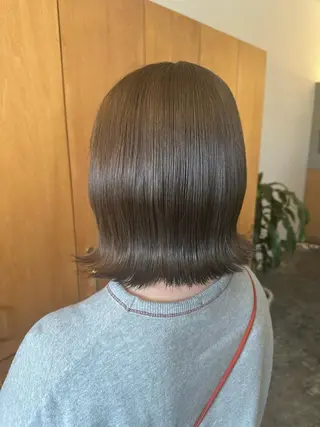 ミディアム カラー ✨ブリーチカラー /菜月‪‪✨のヘアスタイル