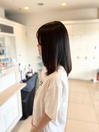 セミロング 金子 直樹のヘアスタイル