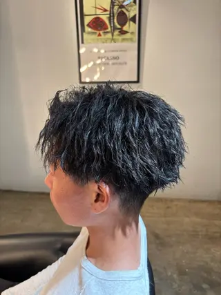 パーマ メンズ 平川 海夢のヘアスタイル