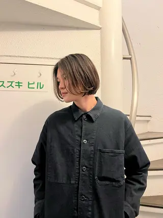 ショート カラー メンズ 無料メンズカット 🫧yusukeのヘアスタイル