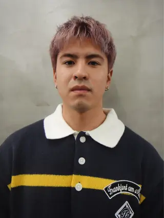 カラー メンズ メンズカット パーマ[佐橋]のヘアスタイル