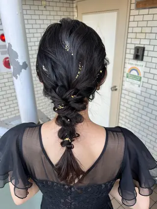 ヘアアレンジ 大人可愛いヘアメイク 💋🧚‍♀️しずかのヘアスタイル