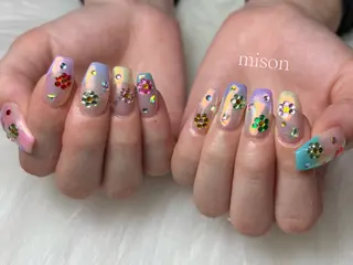 ネイル mison所属・mison 安形友花のネイルデザイン