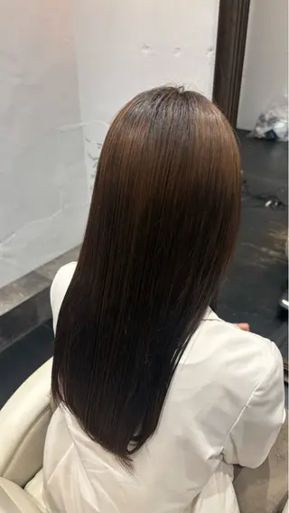 セミロング DOLL hair所属・なぎさ / 透明感カラー🫧のヘアスタイル