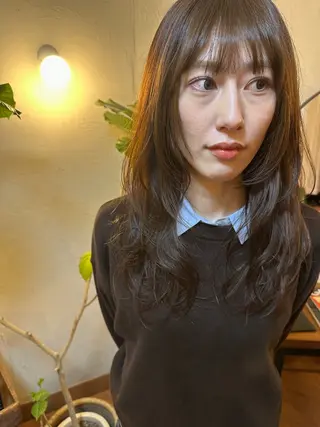 ロング Stella BOUTIQUE所属・かつやま めいのヘアスタイル