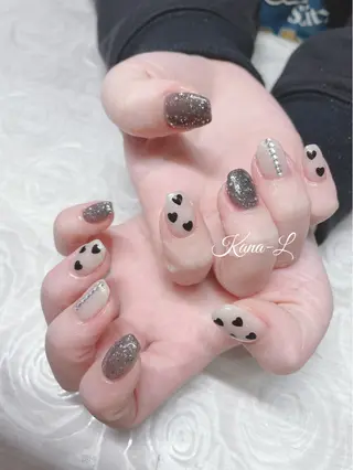 カラー ネイル 芦辺 香奈のネイルデザイン