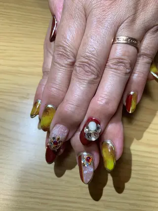 ネイル 芦原 嘉子のネイルデザイン