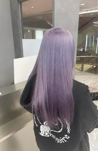 ロング カラー ミルクティー/ピンク カラー/ みう🎀のヘアスタイル