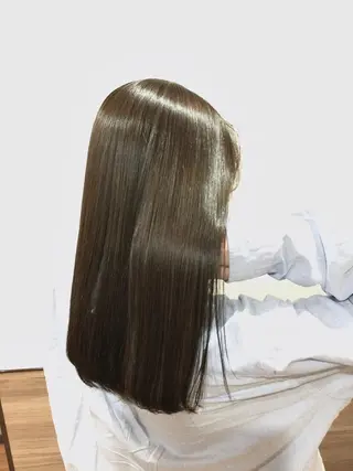 ロング カラー Annon プライベートサロンのヘアスタイル