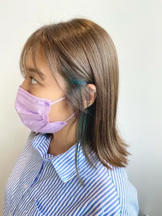 セミロング カラー カラースペシャリスト しょう🧑🏼‍🎨のヘアスタイル