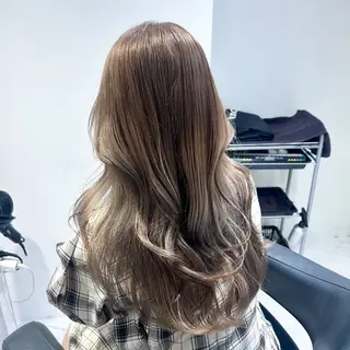 ロング カラー 表参道/透明感カラー /暗髪/ジュキヤのヘアスタイル