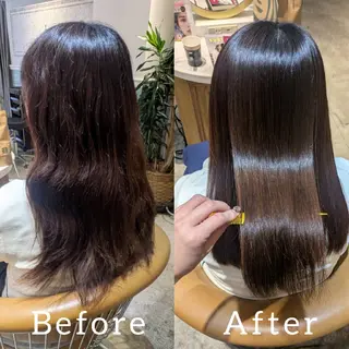 ロング 縮毛矯正/レイヤー 💎やまもとちひろのヘアスタイル