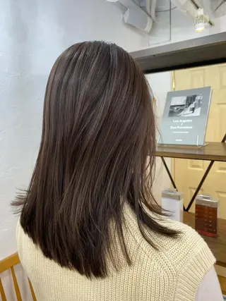 ミディアム SALOWIN新宿三丁目frente所属・髪質改善/艶カラー MISATOのヘアスタイル