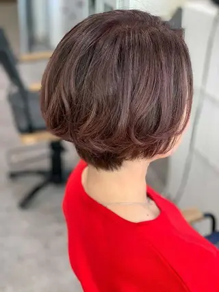 ショート カラー JIL BLAN 京都所属・RU RIのヘアスタイル