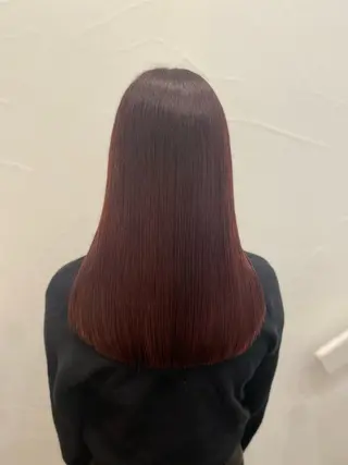 セミロング カラー Ash中目黒店 榊間茜のヘアスタイル